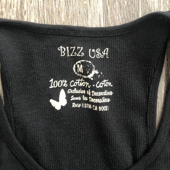 Upcycled Cute bleach painted peach graphic with "Just Peachy" text - Picture 5 of 7